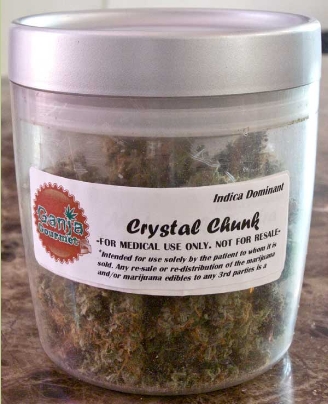 GanjaGourmetCrystalChunkjar