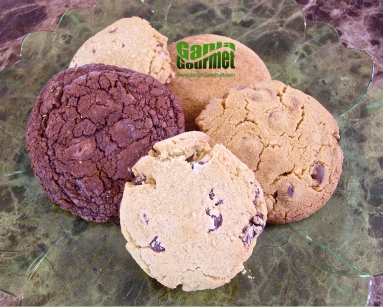 GanjaGourmetFiveCookieOnPlate